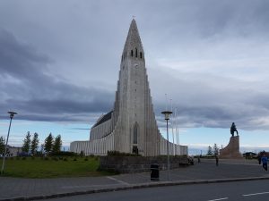 Hallgrimskirkja church, Reykjavik, Iceland