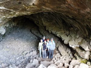 The crew at Lava Beds