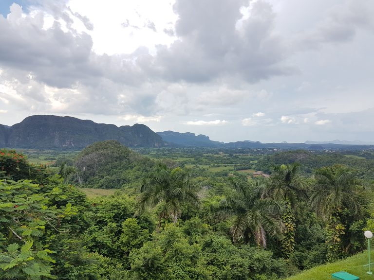 View of Valle Vinales at Hotel Jazmines