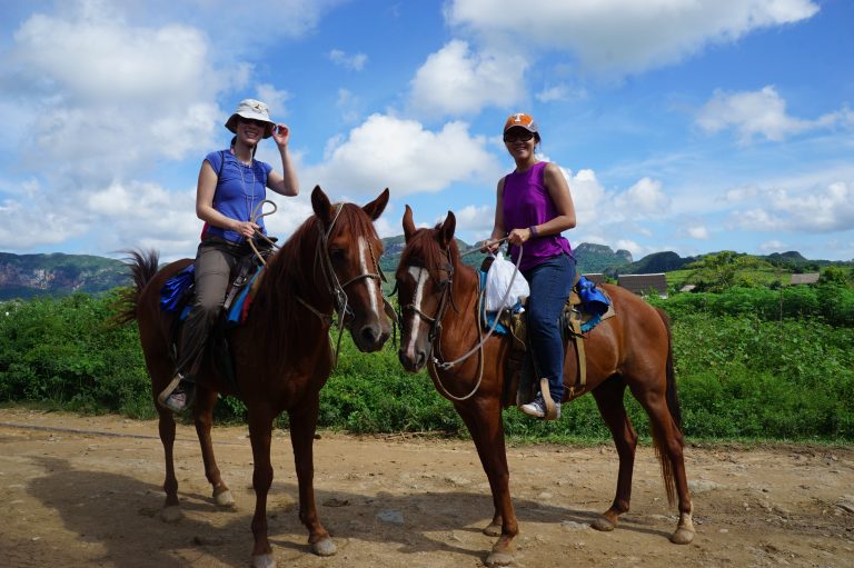Horseback riding in Vinales